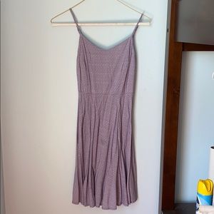 old navy strappy purple summer dress